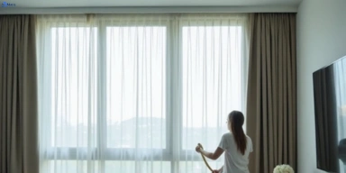 Delicate sheer drape cleaning ruse-nsw Matty Curtain Cleaning
